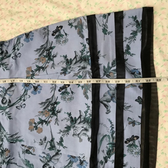 NWT Kimchi Blue Lyla Bow Detail Mini Dress Bow L Black Blue Urban Outfitters - Picture 12 of 15